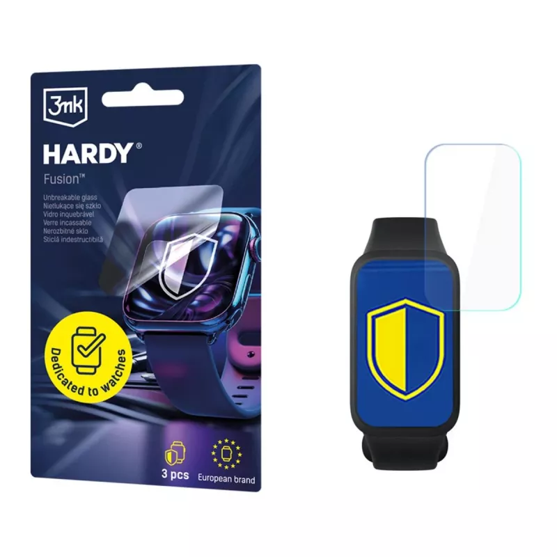 3MK PROTECTION Xiaomi Smart Band 9 Active - 3mk Hardy Fusion ochrana hodiniek