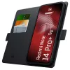 3MK PROTECTION Redmi Note 14 Pro+ - 3mk Hardy Foldy puzdro čierna