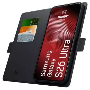 3MK PROTECTION Samsung Galaxy S26 Ultra - 3mk Hardy Foldy puzdro čierna