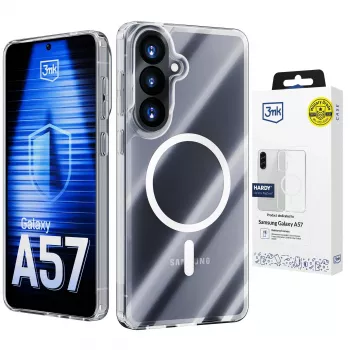3MK PROTECTION Samsung Galaxy A57 - 3mk Hardy LiqForce MagCase čierna