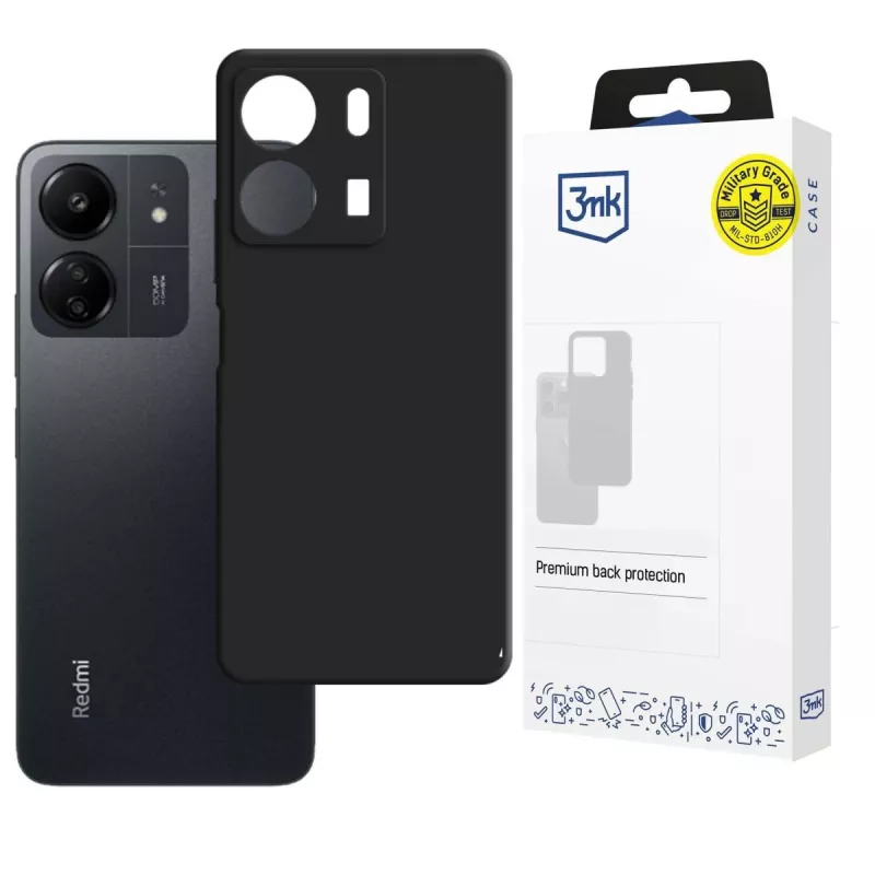 3MK PROTECTION Poco C65 - 3mk Hardy Mellow puzdro čierne