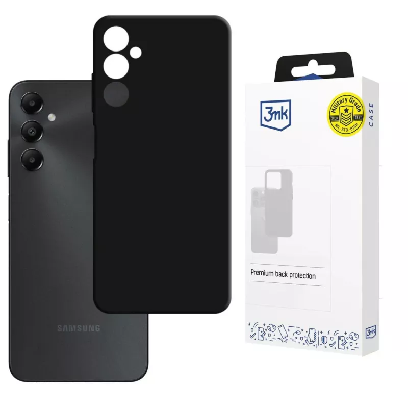 3MK PROTECTION Samsung Galaxy A05s - 3mk Hardy Mellow puzdro čierne