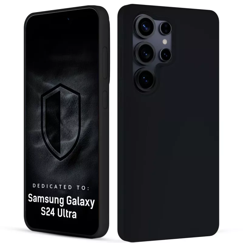 3MK PROTECTION Samsung Galaxy S24 Ultra - 3mk Hardy Mellow puzdro čierne