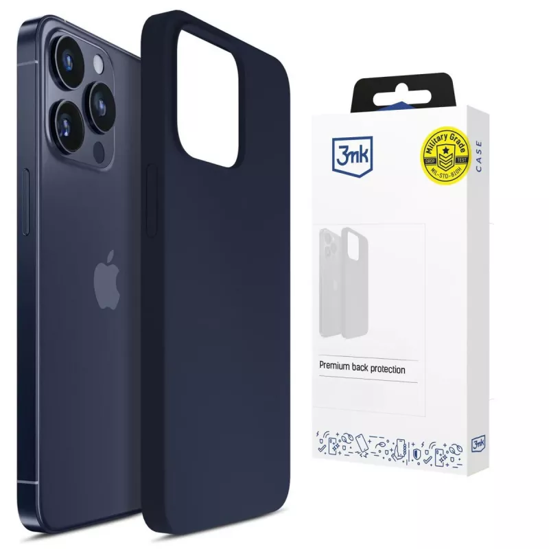 3MK PROTECTION Apple iPhone 16 Pro - 3mk Hardy Mellow Case tmavomodré
