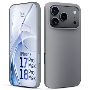 3MK PROTECTION Apple iPhone 17 Pro Max Hardy Mellow Case sivá