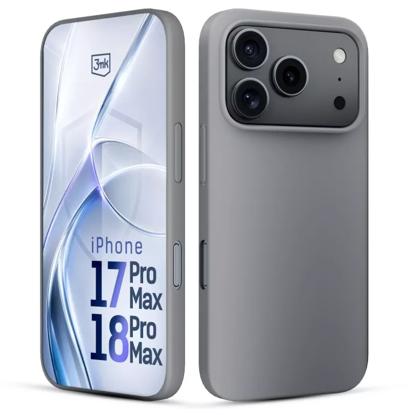 3MK PROTECTION Apple iPhone 17 Pro Max Hardy Mellow Case sivá