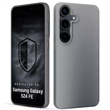 3MK PROTECTION Samsung Galaxy S24 FE - 3mk Hardy Mellow Case sivá