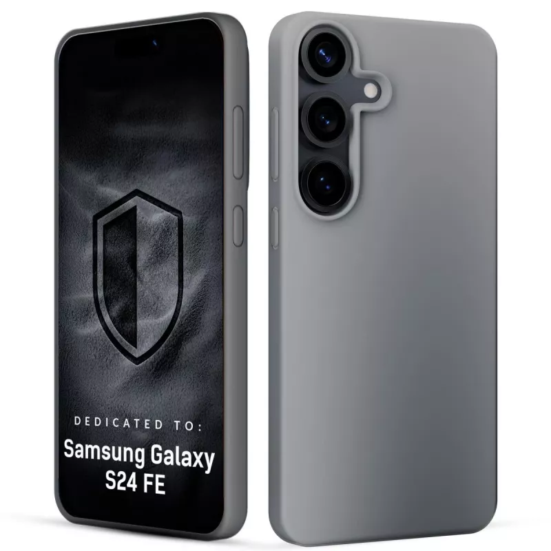 3MK PROTECTION Samsung Galaxy S24 FE - 3mk Hardy Mellow Case sivá