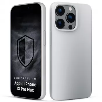 3MK PROTECTION Apple iPhone 13 Pro Max Hardy Mellow MagCase strieborno-biela