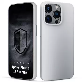 3MK PROTECTION Apple iPhone 13 Pro Max Hardy Mellow MagCase strieborno-biela