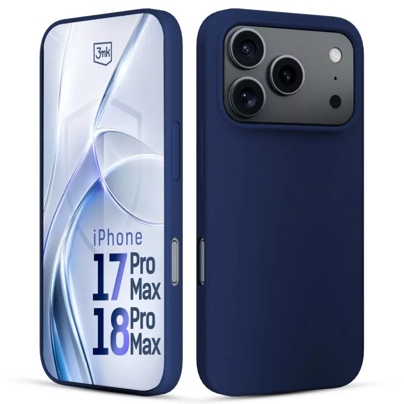 3MK PROTECTION Apple iPhone 17 Pro Max Hardy Mellow Case tmavomodré