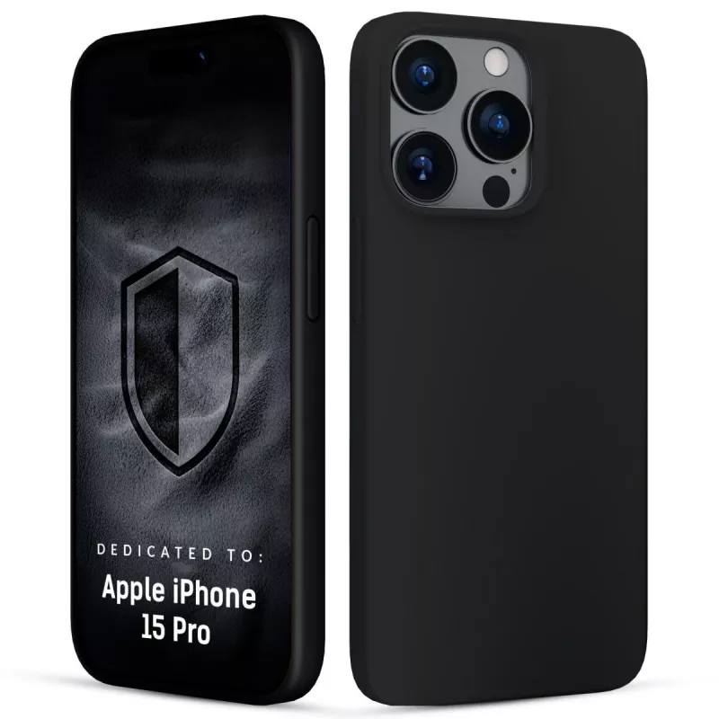 3MK PROTECTION Hardy Mellow MagCase čierna pre Apple iPhone 15 Pro