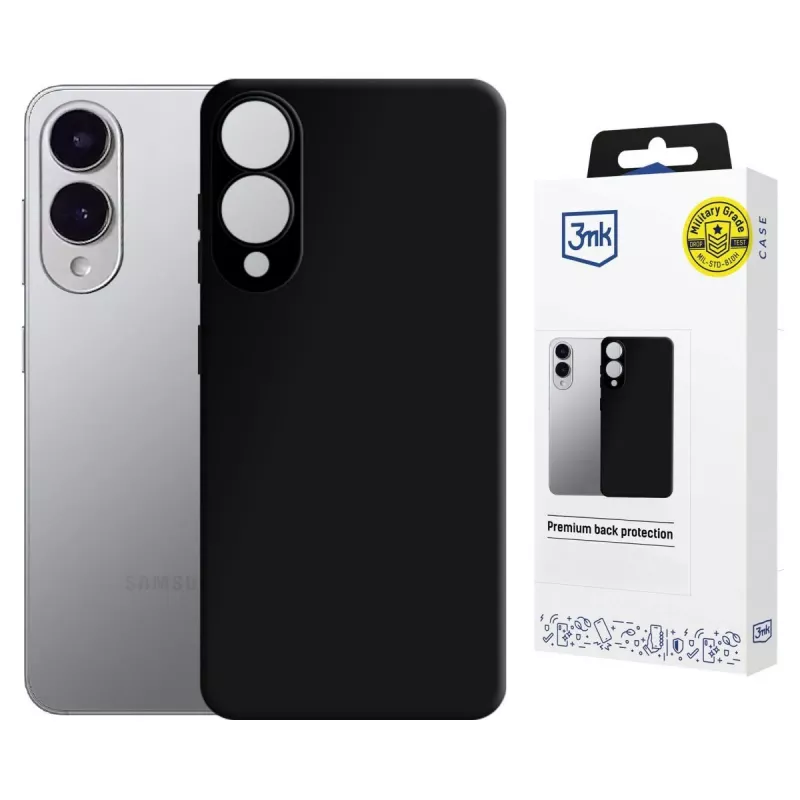 3MK PROTECTION Samsung Galaxy S25 Edge - 3mk Hardy Mellow MagCase čierna