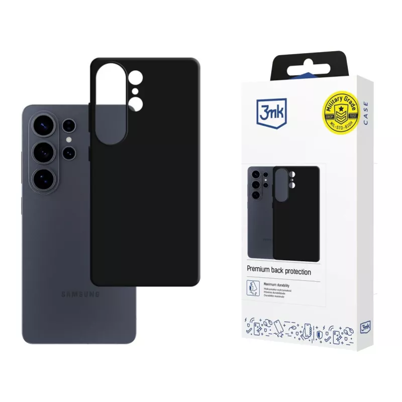 3MK PROTECTION Samsung Galaxy S26 Ultra - 3mk Hardy Mellow MagCase čierna