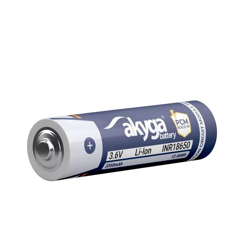 Akyga AKY2462 INR18650-33.5M-PCM Li-Ion batéria 18650 3,6 V 3350 mAh s PCM ochranou
