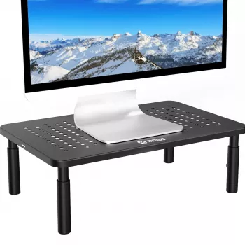 MOZOS SPM3 Podstavec Pod Monitor Čierny