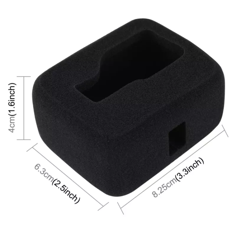 PULUZ vetruodolný penový kryt pre GoPro Hero 8 Black – PU445B
