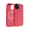 Crong Color Cover Magnetic puzdro pre iPhone 15 Plus MagSafe (ružová)