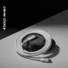 Crong Armor Link USB-C na USB-C kábel 100W PD 5A 200cm biely