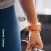 Crong Liquid Strap pre Apple Watch 38/40/41/42 mm (oranžový)