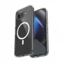 Crong Hybrid Clear Magnetic MagSafe Case pre Google Pixel 10a (transparentný)