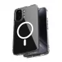 Crong Hybrid Clear Magnetic Case pre Xiaomi POCO X8 Pro Max 5G, transparentný, kompatibilné s MagSafe
