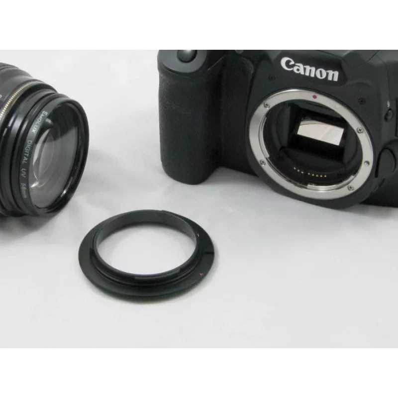 JJC makro reverzný adaptérový krúžok pre kamery s bajonetom Pentax K - 49mm
