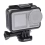 PULUZ rámový držiak ochranné puzdro pre DJI Osmo Action - čierne (PU338B)