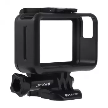 PULUZ rámový držiak ochranné puzdro pre DJI Osmo Action - čierne (PU338B)