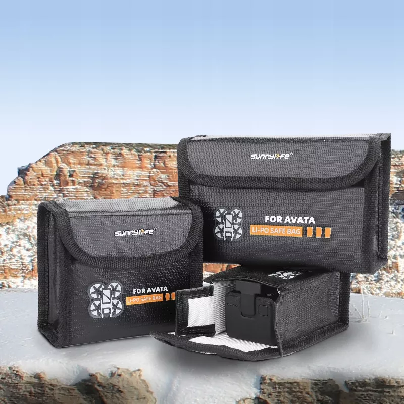 SUNNYLIFE ochranné puzdro na batériu pre DJI Avata Intelligent Flight Battery - čierne