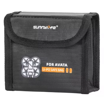 SUNNYLIFE ochranné puzdro pre 2x batérie DJI Avata - EVA pevné puzdro, čierne