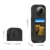 PULUZ PU757B Krytka objektívu a ochranné silikónové puzdro pre Insta360 X5