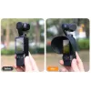 SUNNYLIFE slnečná clona a ochrana LCD displeja pre DJI Osmo Pocket 3 - čierna