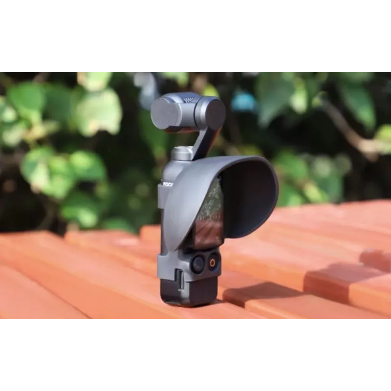SUNNYLIFE slnečná clona a ochrana LCD displeja pre DJI Osmo Pocket 3 - čierna