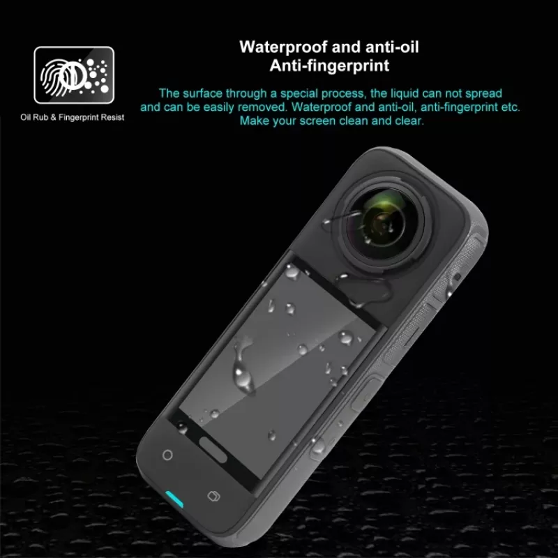 PULUZ tvrdené sklo ochranná fólia displeja 9H pre Insta360 X4 / X5