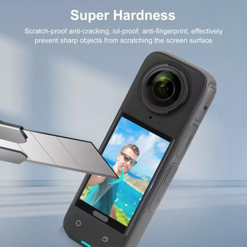 PULUZ tvrdené sklo ochranná fólia displeja 9H pre Insta360 X4 / X5