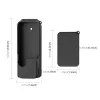 PULUZ silikónové ochranné puzdro pre DJI Osmo Pocket 3 - čierne