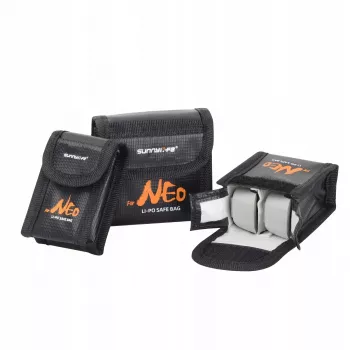 Sunnylife ohňovzdorné puzdro 1x batéria DJI Neo / Neo 2 NE-DC848