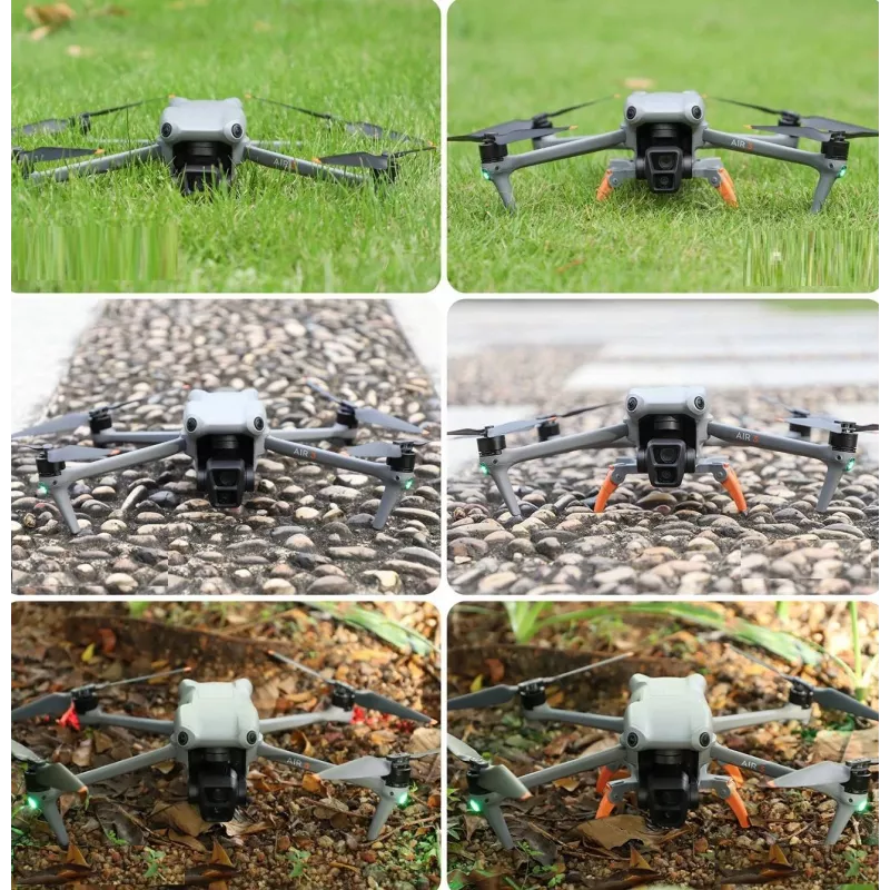 SUNNYLIFE predlžovacie nožičky podvozku pre dron DJI Air 3 / Air 3S - sivé