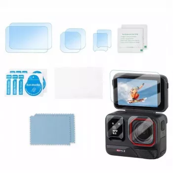SUNNYLIFE ochranná sada 6x ochrana objektívu + 2x ochrana displeja pre kameru Insta360 Ace Pro 2 BHM917