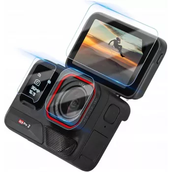 SUNNYLIFE ochranná sada 6x ochrana objektívu + 2x ochrana displeja pre kameru Insta360 Ace Pro 2 BHM917
