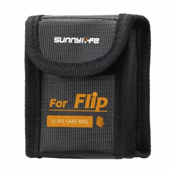 SUNNYLIFE ohňovzdorné bezpečnostné puzdro na LiPo batériu pre dron DJI Flip - kapacita 1 batéria