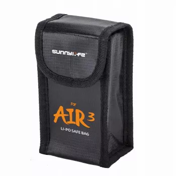SUNNYLIFE ohňovzdorná taška pre 1 batériu DJI Air 3 / 3S