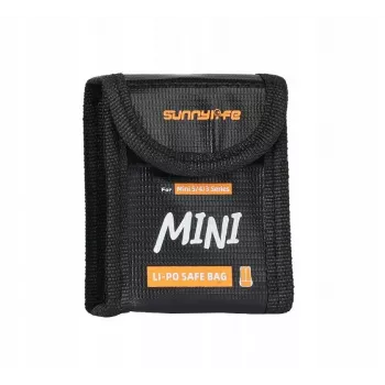 SUNNYLIFE Ohňovzdorné bezpečnostné puzdro na batérie pre DJI Mini 5/4/3 Pro/3, Lito 1, Lito X1 - 1x batéria