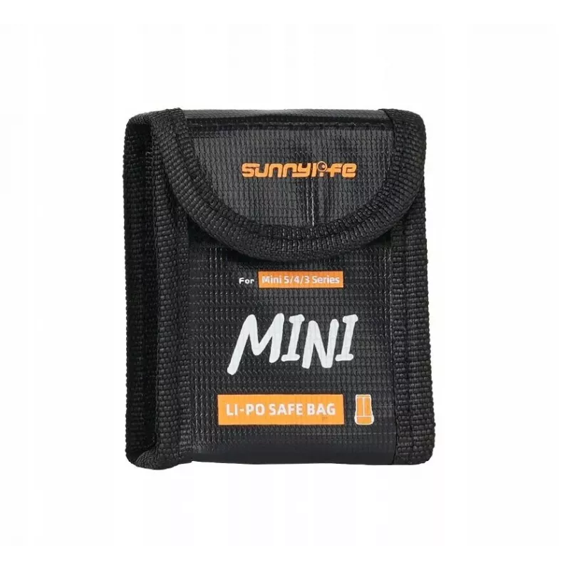 SUNNYLIFE Ohňovzdorné bezpečnostné puzdro na batérie pre DJI Mini 5/4/3 Pro/3, Lito 1, Lito X1 - 1x batéria