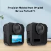 PULUZ 3-in-1 Sada ochranné puzdro, krytka objektívu, rukoväť pre GoPro Max 2 - čierna