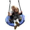 LEAN SPORT Záhradná hojdačka bocianie hniezdo pre deti modrá 80 cm