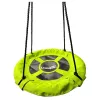 LEAN SPORT Záhradná hojdačka bocianie hniezdo pre deti zelená 60 cm