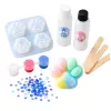 LEAN TOYS DIY kreatívna sada na výrobu squishies mačacia labka 44 dielov