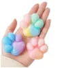 LEAN TOYS DIY kreatívna sada na výrobu squishies mačacia labka 44 dielov